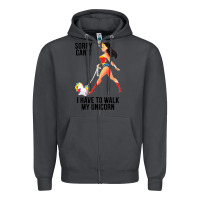 Smoke wonder woman sorry can't Zipper Hoodie - artisFamous