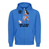 True Royal wonder woman sorry can't Zipper Hoodie - artisFamous