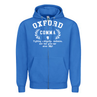 True Royal funny english grammar nerd Zipper Hoodie - artisFamous