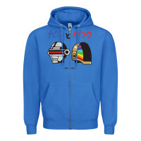 True Royal DAFTPUNK Japanese Zipper Hoodie - artisFamous