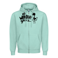Seafoam The Wonder Years Zipper Hoodie - artisFamous