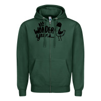 Sports Green The Wonder Years Zipper Hoodie - artisFamous