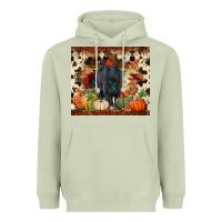 Matcha Fall black angus Heavyweight Hoodie - RanaPortraitStore