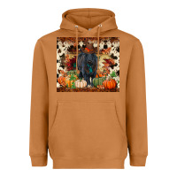 Meerkat Fall black angus Heavyweight Hoodie - RanaPortraitStore