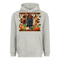 Moon Dust Fall black angus Heavyweight Hoodie - RanaPortraitStore