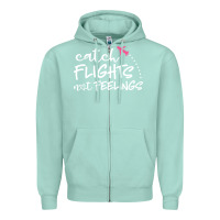 Seafoam flights Zipper Hoodie - artisFamous