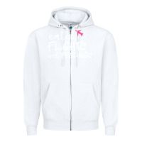 White flights Zipper Hoodie - artisFamous