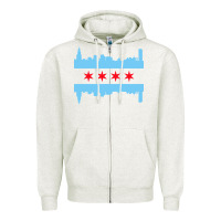 Oatmeal Heather awesome chicago city Zipper Hoodie - artisFamous