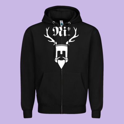 Monty Comedy Python Zipper Hoodie Designed By Artisfamous