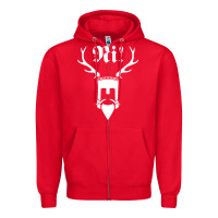 Red monty comedy python Zipper Hoodie - artisFamous