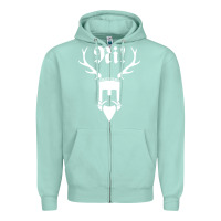 Seafoam monty comedy python Zipper Hoodie - artisFamous