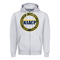 Heather Grey naacp Zipper Hoodie - artisFamous