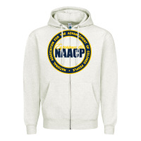 Oatmeal Heather naacp Zipper Hoodie - artisFamous