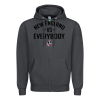 Smoke new england Zipper Hoodie - artisFamous