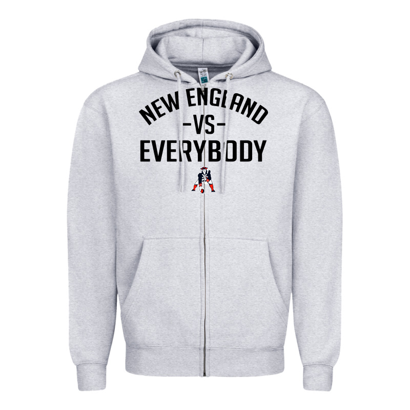 New England Zipper Hoodie by artisFamous | Teevron
