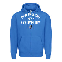 True Royal new england everybody Zipper Hoodie - artisFamous