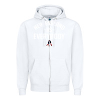 White new england everybody Zipper Hoodie - artisFamous