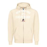 Sandshell new england everybody Zipper Hoodie - artisFamous