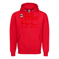Red red wigglers Zipper Hoodie - artisFamous