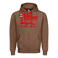 Chestnut red wigglers Zipper Hoodie - artisFamous