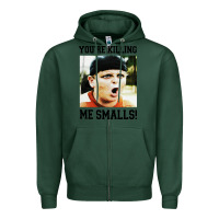 Sports Green sandlot me smalls Zipper Hoodie - artisFamous