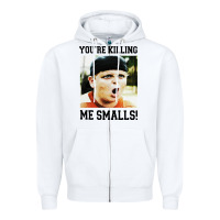 White sandlot me smalls Zipper Hoodie - artisFamous