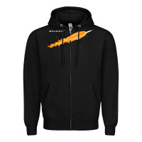 Black SpaceX Rocket Zipper Hoodie - artisFamous