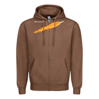 Chestnut SpaceX Rocket Zipper Hoodie - artisFamous