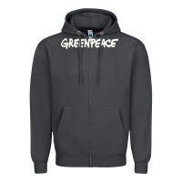 Smoke Greenpeace Zipper Hoodie - artisFamous