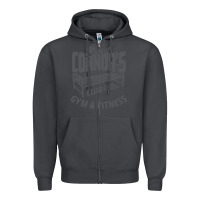 Smoke Sarah Connor's Club - Gym & Fitness Zipper Hoodie - artisFamous