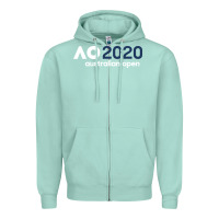 Seafoam australian open Zipper Hoodie - artisFamous