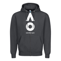 Smoke australian open Zipper Hoodie - artisFamous