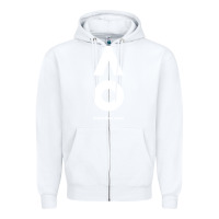 White australian open Zipper Hoodie - artisFamous