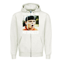 Oatmeal Heather sandlot me smalls Zipper Hoodie - artisFamous