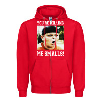 Red sandlot me smalls Zipper Hoodie - artisFamous