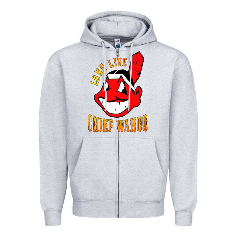 Long Live Chief Wahoos Zipper Hoodie by artisFamous | Teevron