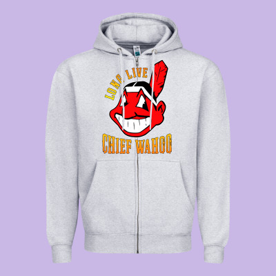 Long Live Chief Wahoos Zipper Hoodie Designed By Artisfamous