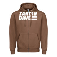 Chestnut Santan Dave Zipper Hoodie - artisFamous