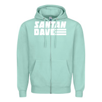 Seafoam Santan Dave Zipper Hoodie - artisFamous