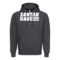 Smoke Santan Dave Zipper Hoodie - artisFamous