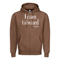 Chestnut team edward twilight Zipper Hoodie - artisFamous