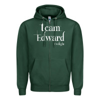 Sports Green team edward twilight Zipper Hoodie - artisFamous