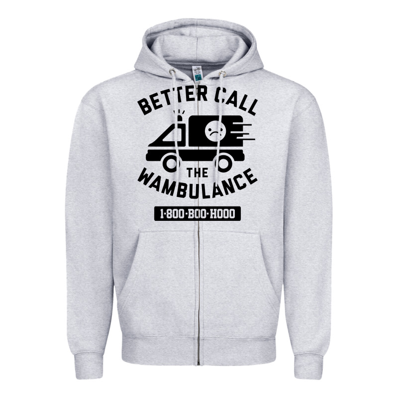 Wambulance Zipper Hoodie by artisFamous | Teevron