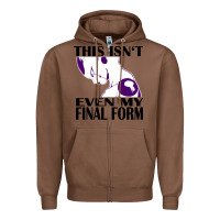 Chestnut even my final form Zipper Hoodie - artisFamous