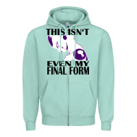 Seafoam even my final form Zipper Hoodie - artisFamous
