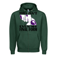 Sports Green even my final form Zipper Hoodie - artisFamous