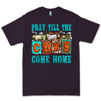 Plum pray till the cows come home olivia Premium Tee - OliviaCreatesArt