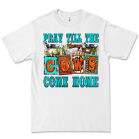 White pray till the cows come home olivia Premium Tee - OliviaCreatesArt