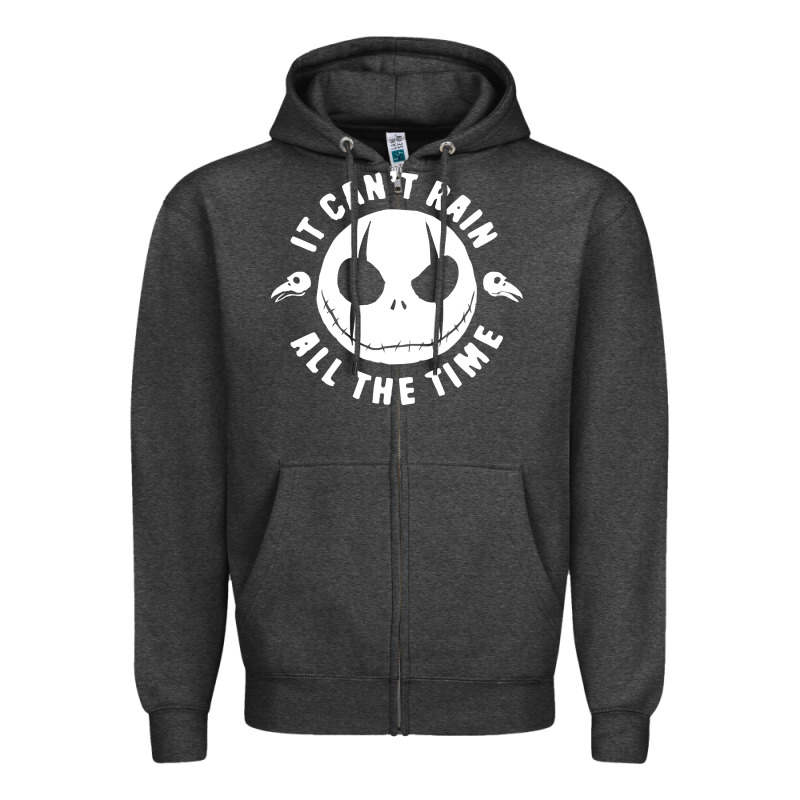 Jack Crow Funny Helloween Zipper Hoodie by artisFamous | Teevron