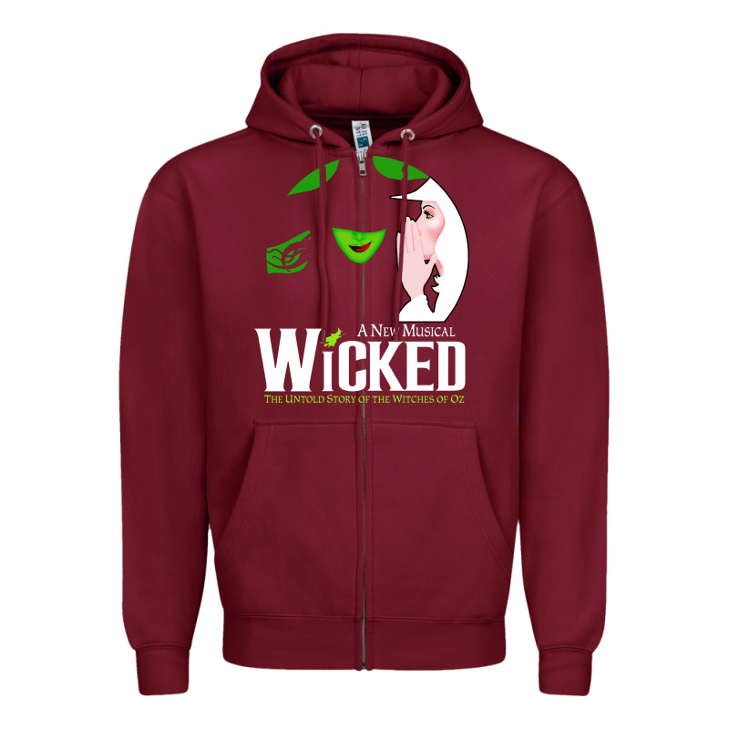Wicked Halloween Zipper Hoodie by artisFamous | Teevron